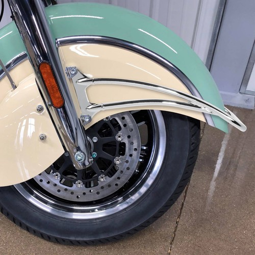 Motorcycle front fender bumper - front,